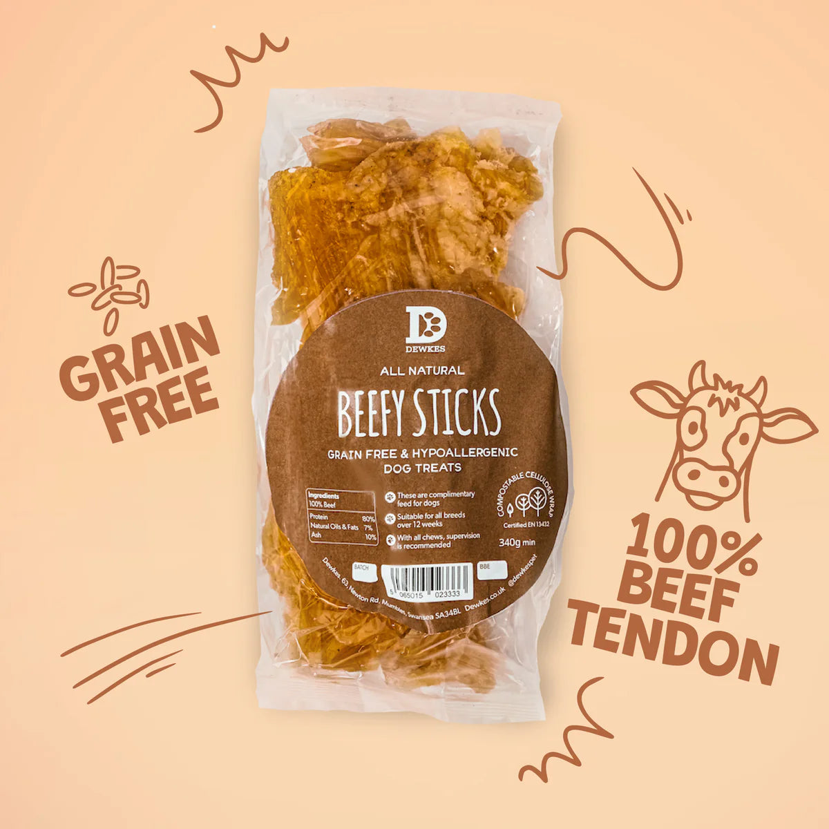 Beefy Sticks Dog Treats – Myrddin Heritage